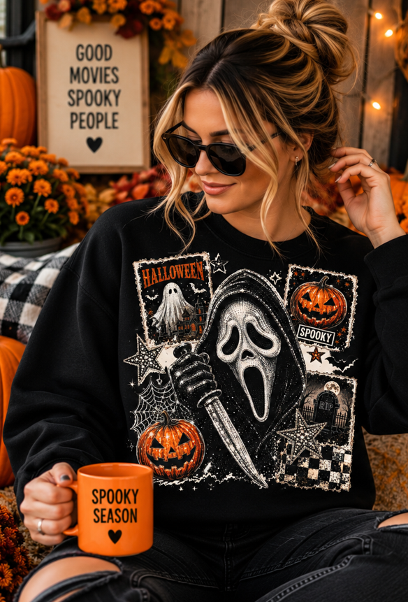 Spooky Ghosty Halloween Graphic