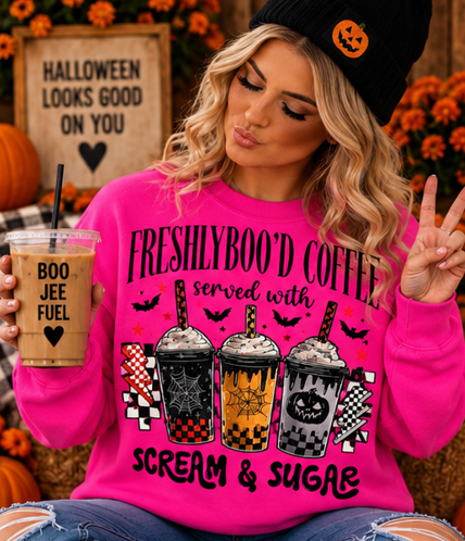 Freshlyboo'd Coffee Graphic