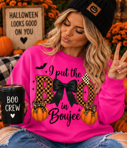 I Put the Boo in Boujee Graphic