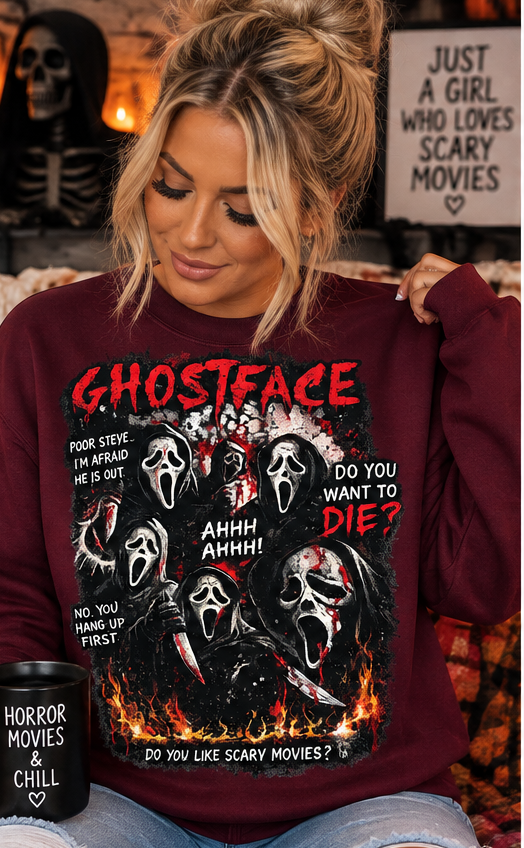 Masked Killer Scary Movie Collage