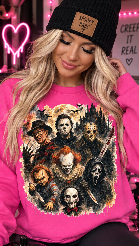 Horror Icons Collage