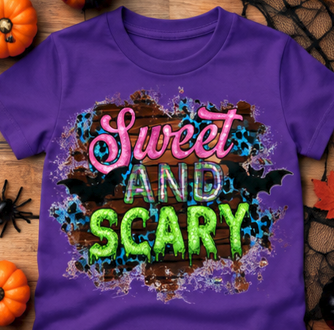 Sweet and Scary Kids Graphic