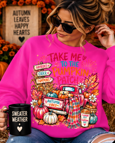 Take Me to the Pumpkin Patch Graphic