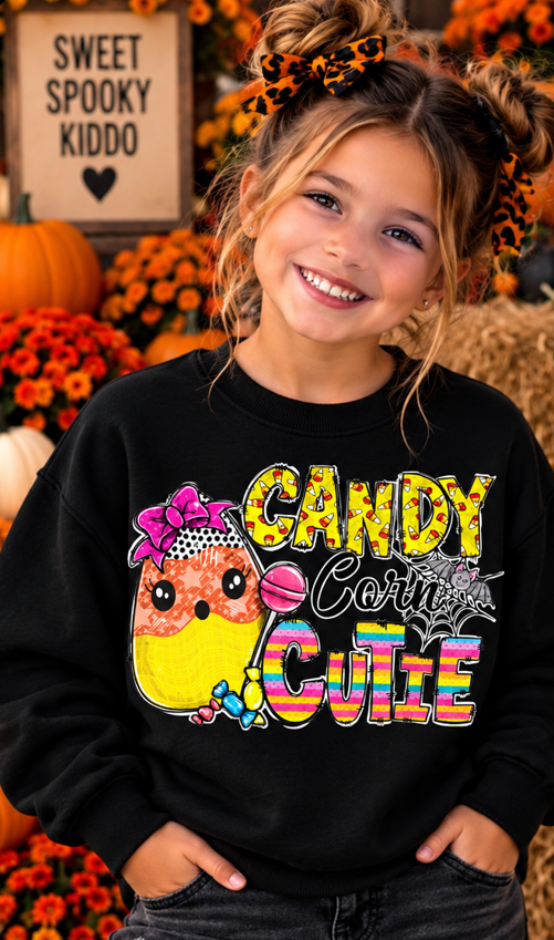 Candy Corn Cutie Kids Graphic