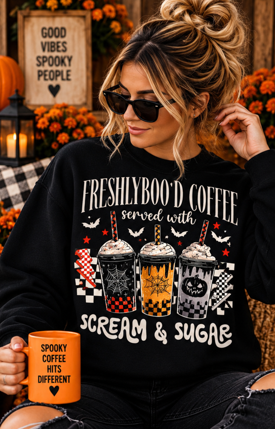 Freshlyboo'd Coffee Graphic
