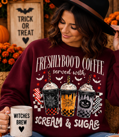 Freshlyboo'd Coffee Graphic