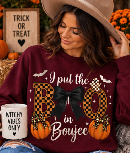 I Put the Boo in Boujee Graphic