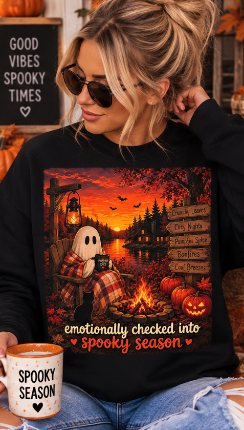 Emotionally Checked Into Spooky Season