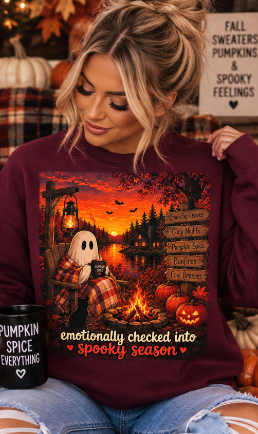 Emotionally Checked Into Spooky Season