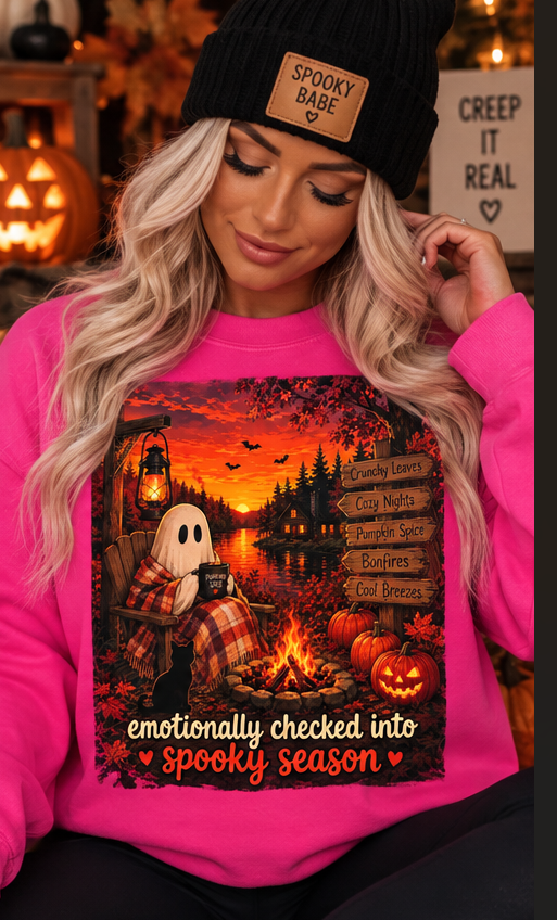 Emotionally Checked Into Spooky Season