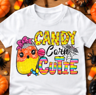 Candy Corn Cutie Kids Graphic