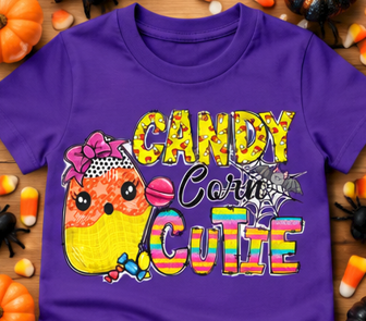 Candy Corn Cutie Kids Graphic