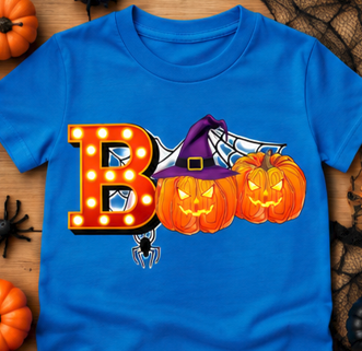 BOO Pumpkins Kids Graphic