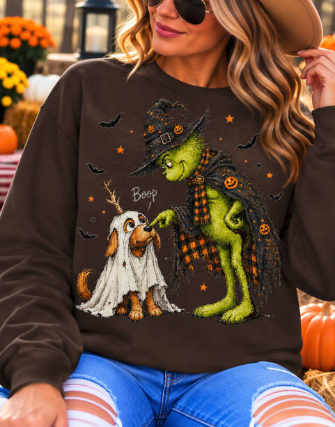 Witchy Boop Ghost Pup Graphic Tee