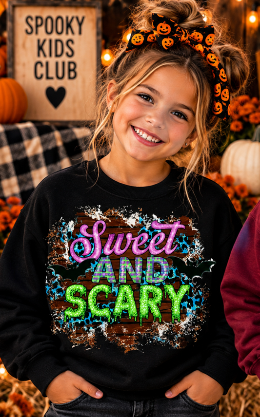 Sweet and Scary Kids Graphic
